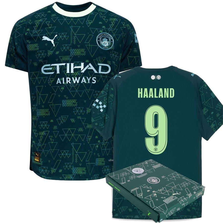 Manchester City X EAFC26 Fourth Shirt 2025/26 Authentic HAALAND 9 - Men's-SoccerKits Hub | Buy Soccer Jerseys Online